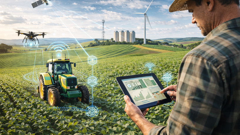 Tecnologias emergentes reposicionam o agronegócio brasileiro em 2026