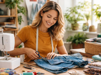 Cristiane Ruon dos Santos mostra como a sustentabilidade na costura ganha força com o upcycling.